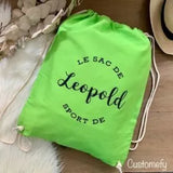 Le sac de gym | Vert pomme
