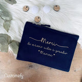 Les pochettes personnalisées | Bleu