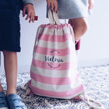 Le sac de gym nautique  | Rose