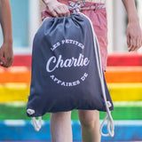 Le sac de gym bio  | Gris