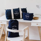 Le sac polochon bio (20l) | Bleu