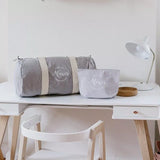 Le sac polochon bio (20l) | Gris