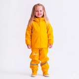 Salopette de pluie imperméable enfants | Jaune