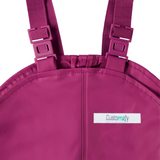 Salopette de pluie imperméable enfants | Violet