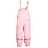 Salopette de pluie imperméable enfants | Rose