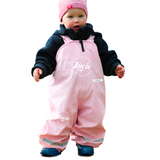 Salopette de pluie imperméable enfants | Rose