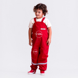 Salopette de pluie imperméable enfants | Rouge