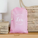 Le sac à linge personnalisé | Rose