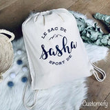 Le sac de gym | Ecru