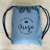 Le sac de piscine | Gris noir