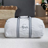 Le sac polochon vintage (45l) | Gris