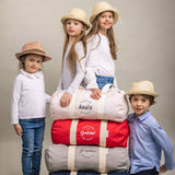 Le sac polochon bio (20l) | Rose