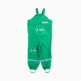 Salopette de pluie imperméable enfants | Vert Bouteille